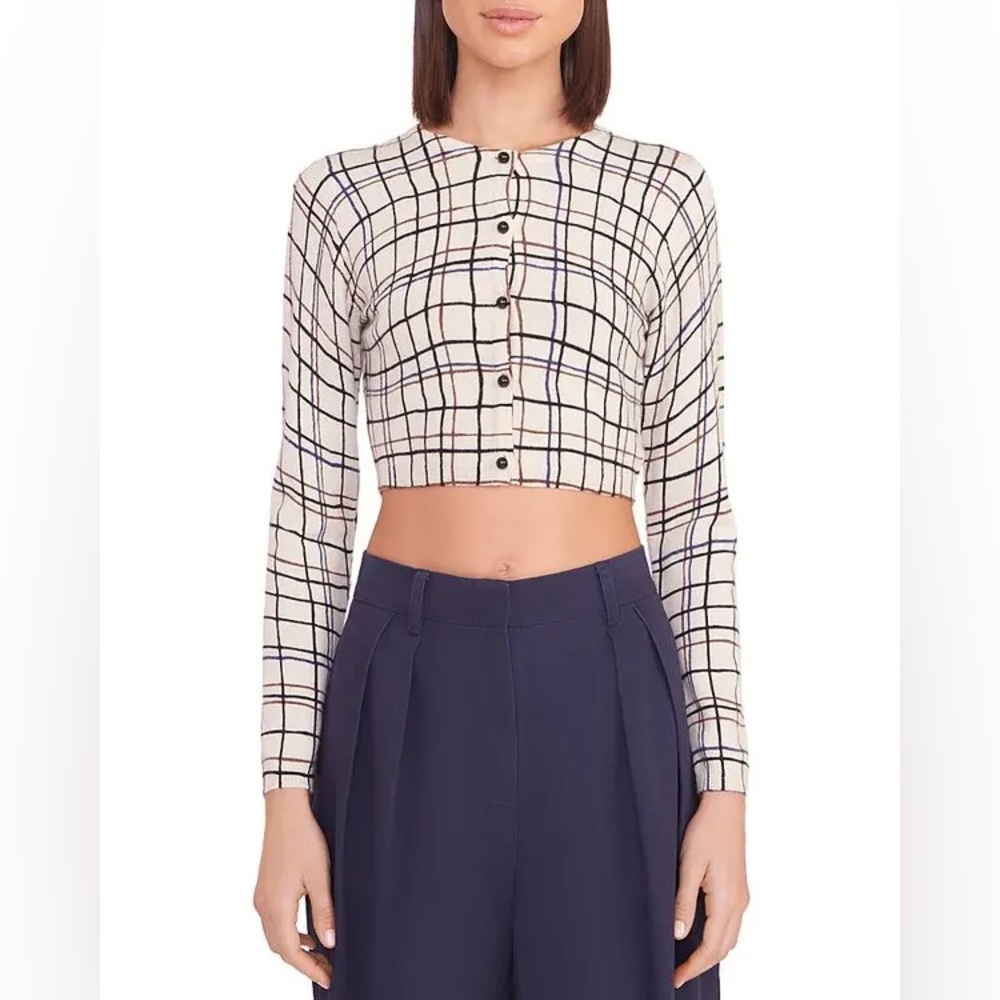 STAUD Deanna Crop Sweater